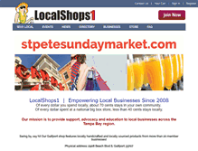 Tablet Screenshot of localshops1.com